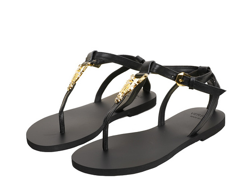 Versace new V buckle flat sandals 35-43-a49f1655